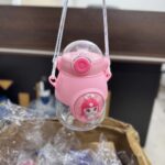 pink pot with group